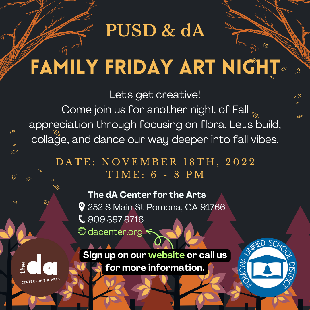 Family Art Night at the dA 11.18.22